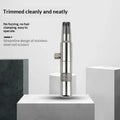 Mini Manual Nose & Ear Hair Trimmer | Stainless Steel No Battery Nose & Ear Trimmer QXL Default Title