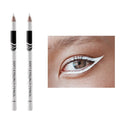 2-Pack White Eyeliner Pen | Waterproof Long-Lasting Glue Liner White Eyeliner Pen QXL 2PCS