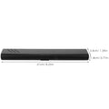 Aluminum Toothbrush Travel Case | Slim Ventilated Holder Toothbrush Travel Case QXL Black