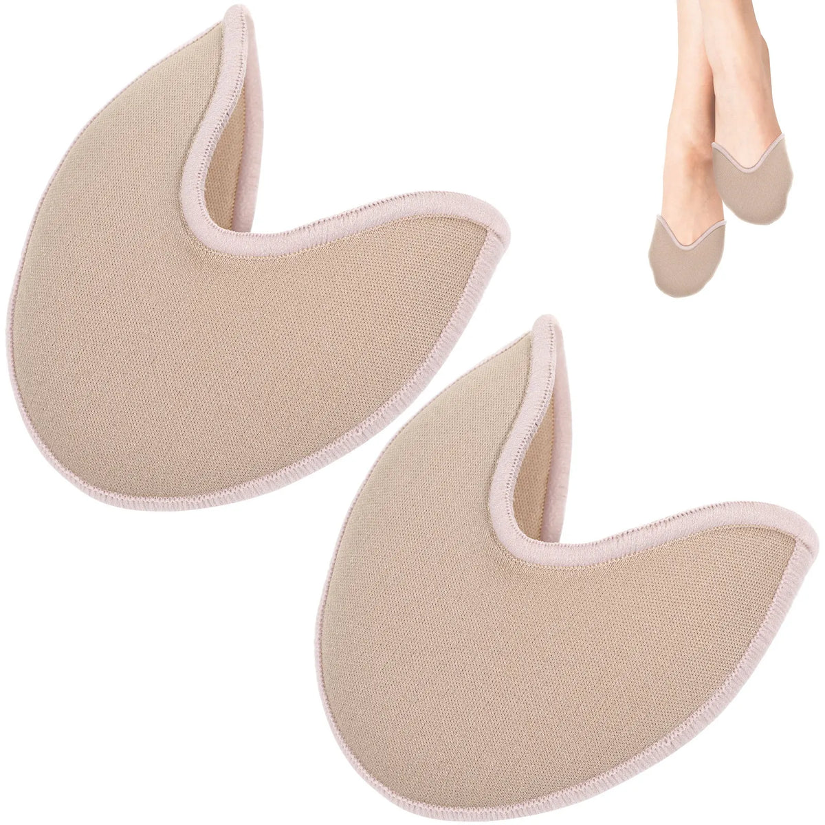 Ballet Pointe Toe Pads | SEBS Half Insoles Foot Protector Ballet Toe Pads QXL
