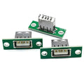 5-Pack USB Panel Mount Connector Fixed Board | DIY Repair USB Panel Connector QXL 5pcs