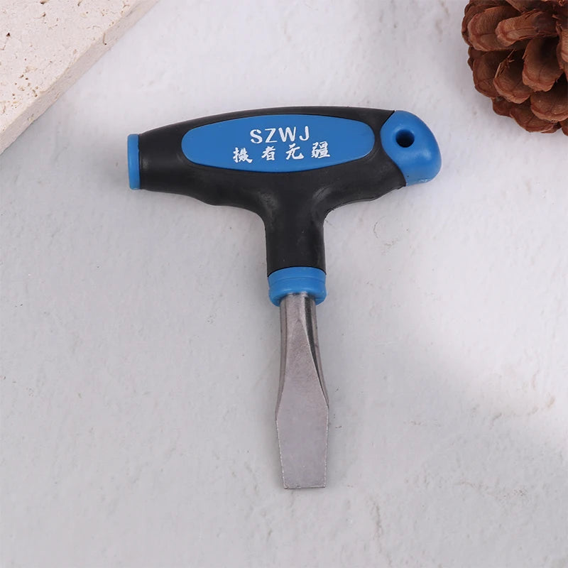 T-Handle Flat Head Screwdriver for Camera Quick Release Plate Camera Plate Screwdriver QXL