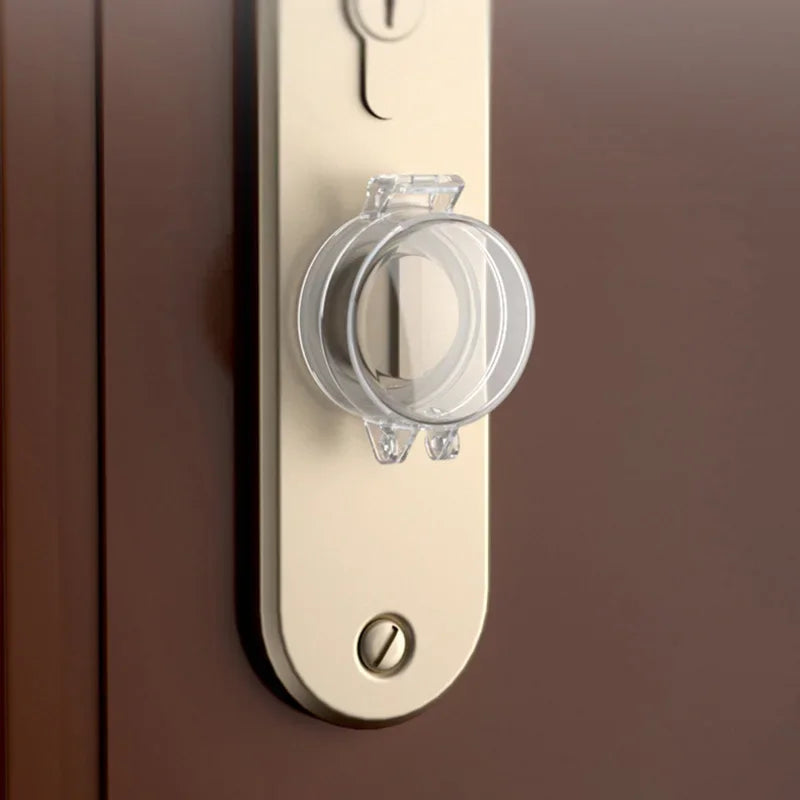 Baby Safety Door Handle Lock Cover | Child Proof 1/3/5 Pack Baby Safety Lock QXL