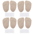 8-Pack Forefoot Cushion Pads | Half Shoe Insoles for High Heels Forefoot Shoe Insoles QXL Default Title
