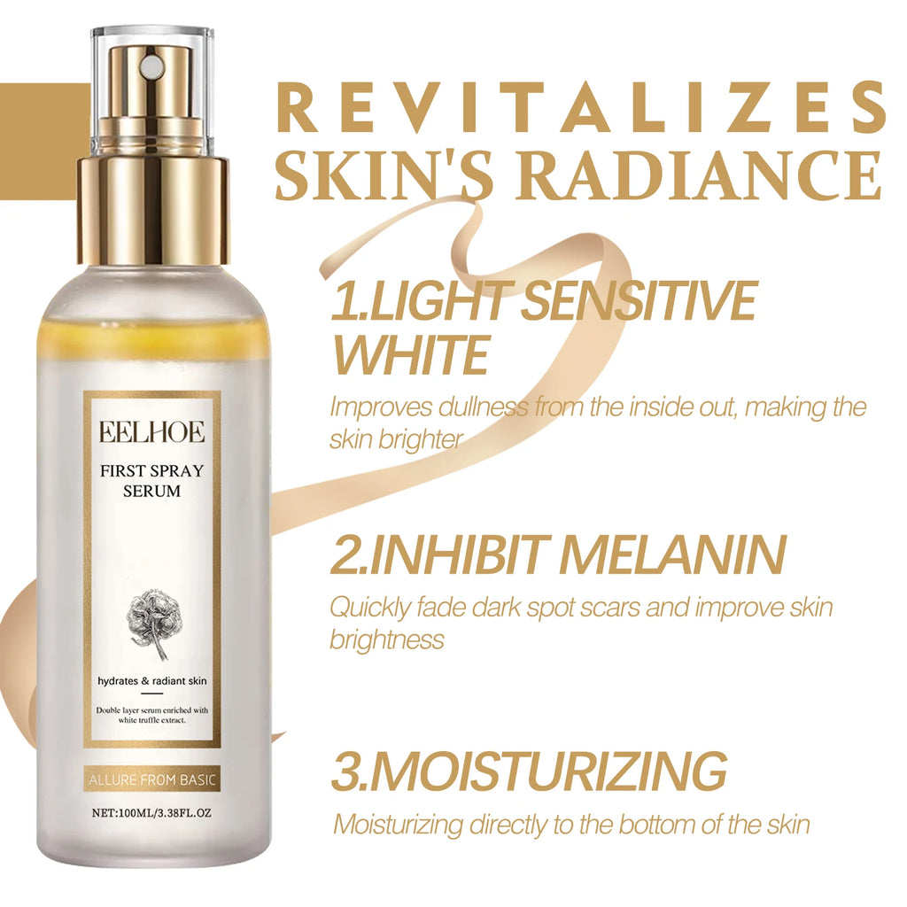 Eelhoe White Truffle Hydrating Facial Serum Spray | Pore-Refining Facial Serum Spray QXL