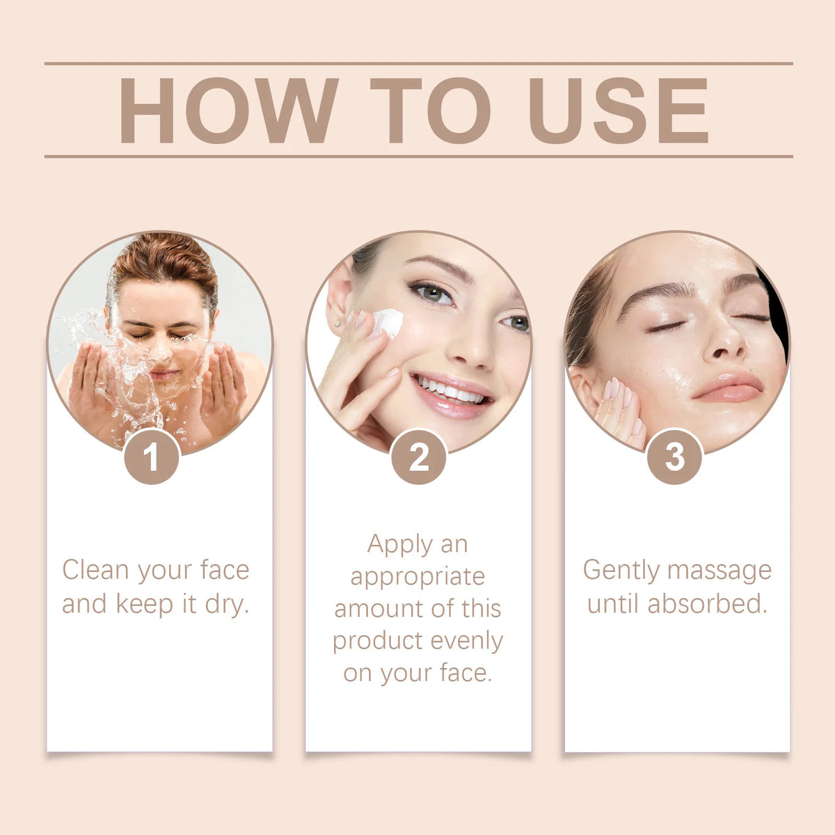 OUHOE Astaxanthin Face Cream | Firming Anti-Wrinkle Moisturizer Facial Moisturizer Cream QXL