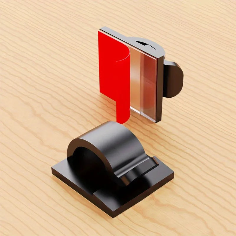 Adhesive Cable Clips | Wall Wire Holders for Cable Management Adhesive Cable Clips QXL