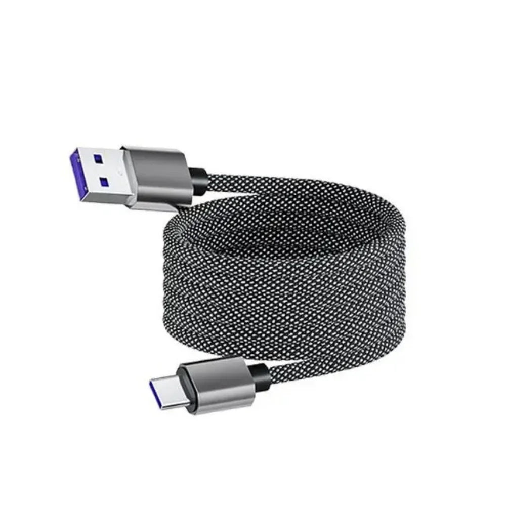 100W Magnetic USB-C Fast Charging Cable | iPhone & MacBook Magnetic Charging Cable QXL A to C 1m