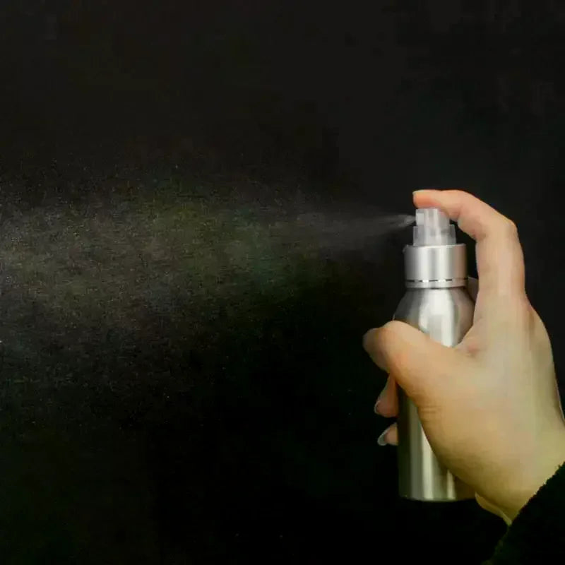 Empty Aluminum Spray Bottle | Metal Atomizer 50–250ml Metal Atomizer Bottle QXL