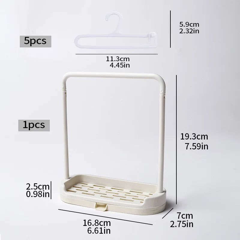 Makeup Sponge Drying Rack & Powder Puff Hanger Organizer Makeup Sponge Drying Rack QXL
