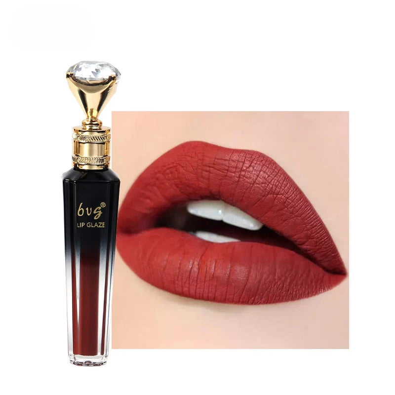 BVG Velvet Matte Lip Gloss – Waterproof & Long-Lasting | 6 Shades Matte Lip Gloss QXL 06