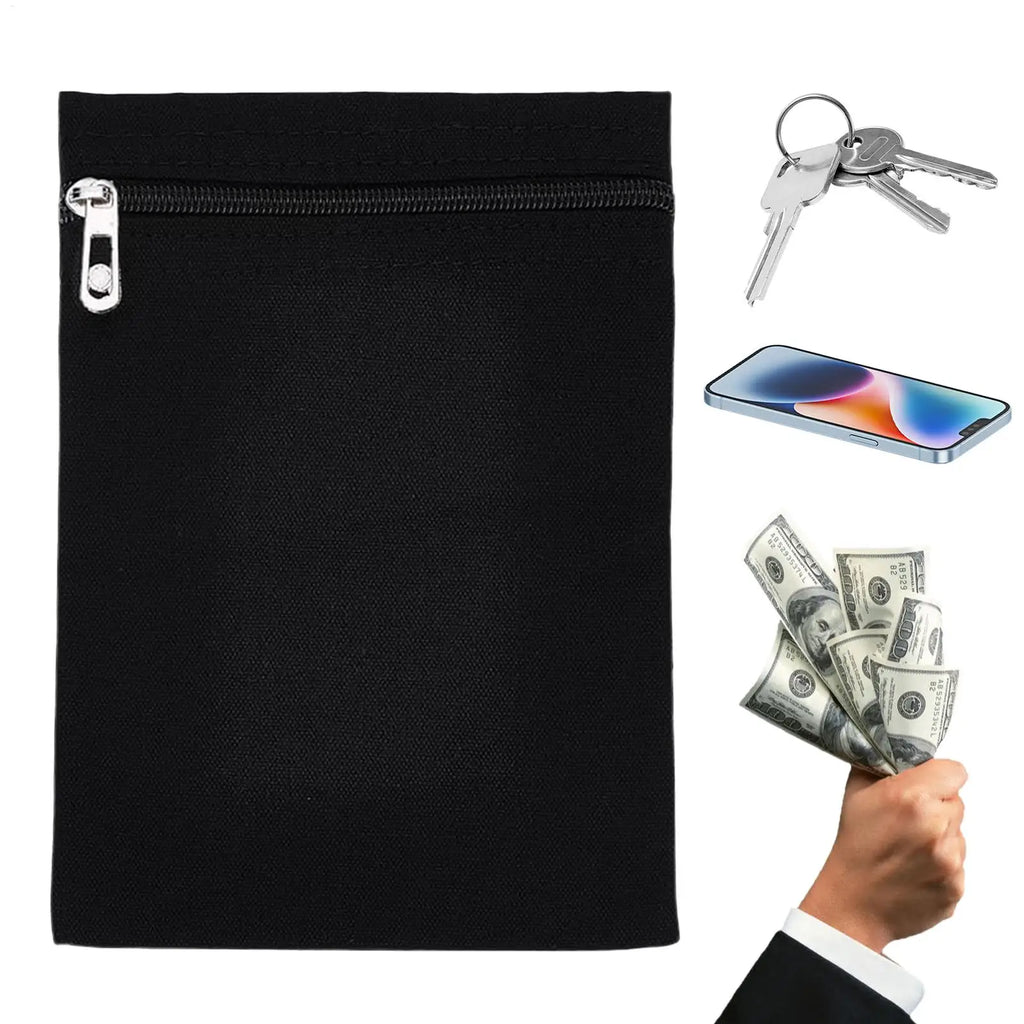 Sew-In Anti-Theft Zipper Pocket for Jackets & Hoodies Sew-In Security Pocket QXL