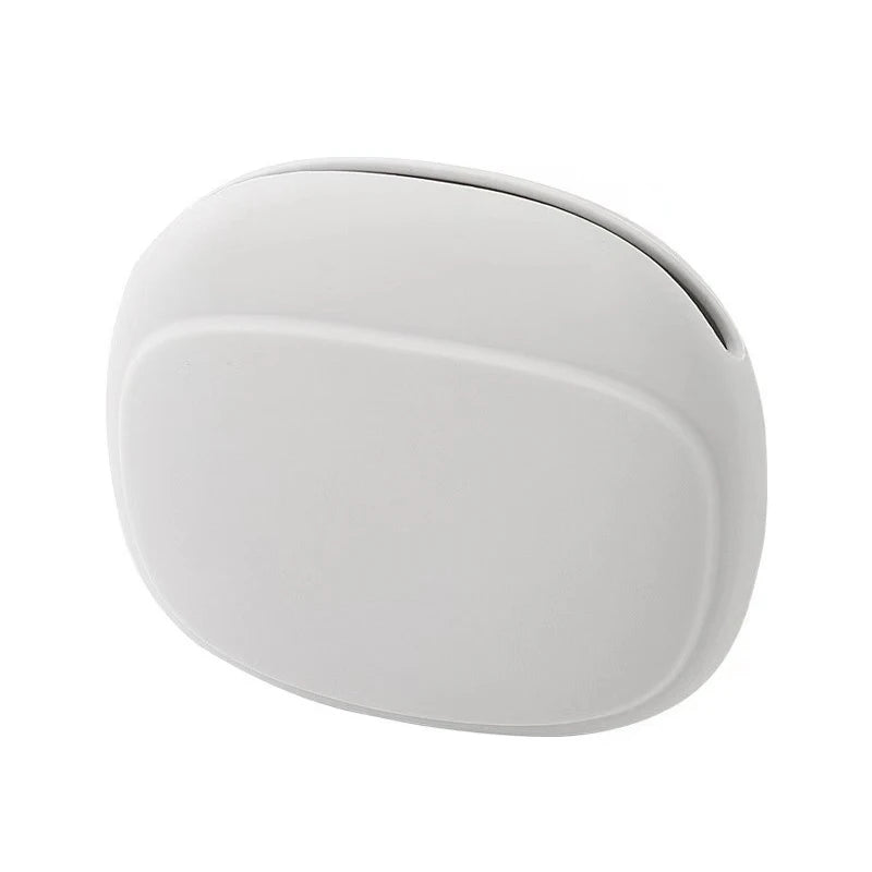 Silicone Earphone & Cable Organizer Case | Travel Storage Box Silicone Storage Case QXL White