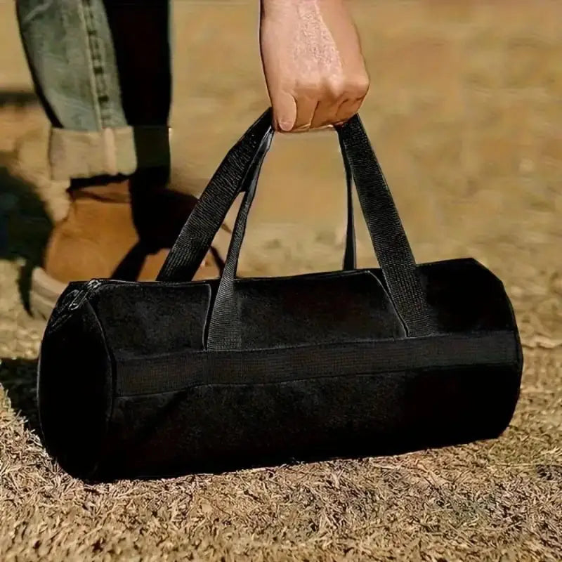 Cylinder Camping Tool Bag for Tent Pegs & Stakes | Large Camping Tool Bag QXL