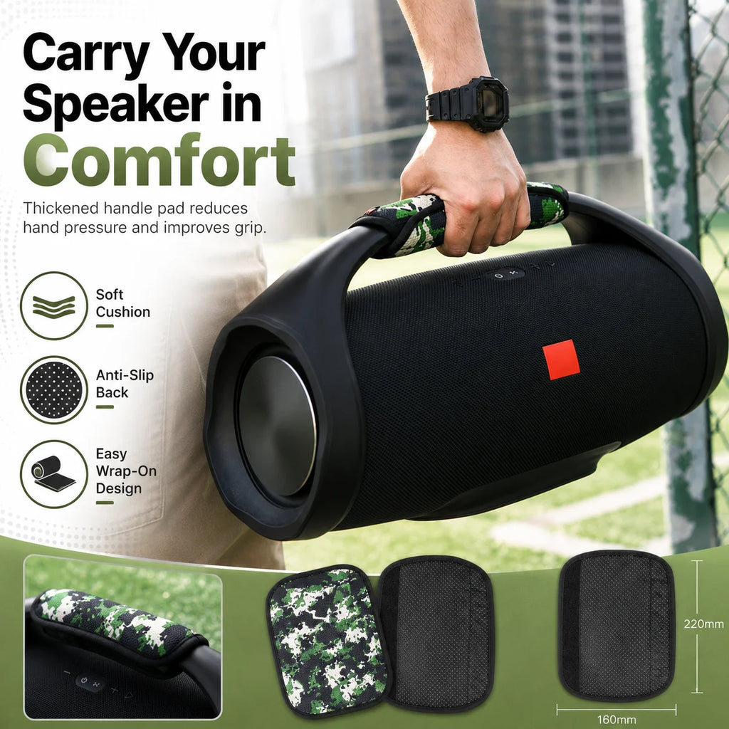 Anti-Slip Handle Strap Pad for JBL Boombox 1/2/3/4 Speaker Handle Strap QXL