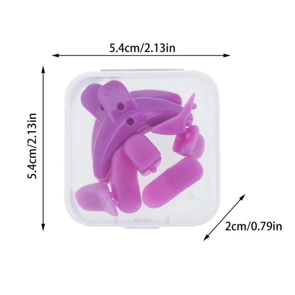Silicone Eyelash Perm Pads & 3D Lash Curler Bracket Set Lash Perm Pad Set QXL