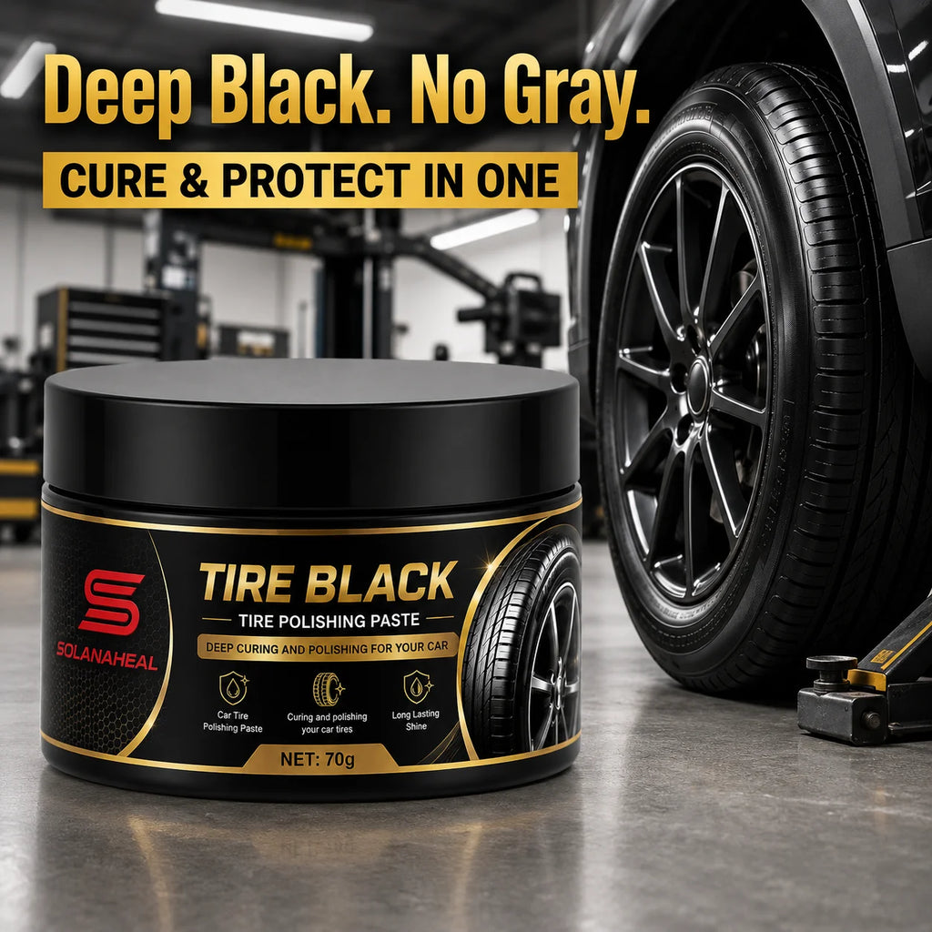 Tire Dressing Paste – Polish, Condition & Protect Tires 70ml Tire Dressing Paste QXL