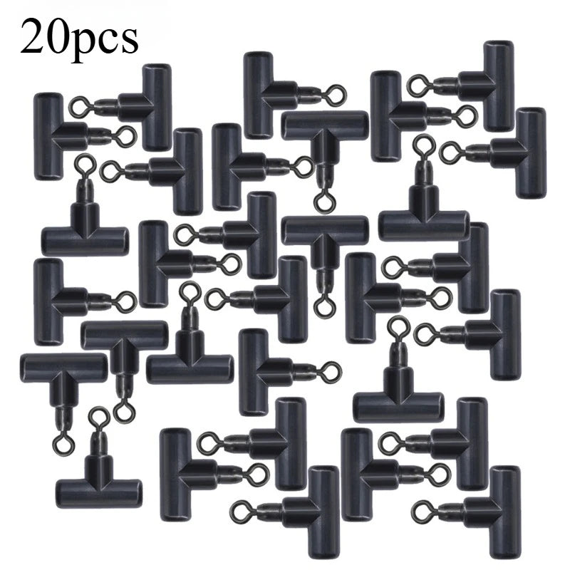 Carp Fishing Swivel Rig Beads, Clips, Rig Rings & Slider Beads Carp Rig Accessories QXL 20pcs