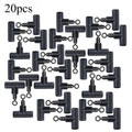 Carp Fishing Swivel Rig Beads, Clips, Rig Rings & Slider Beads Carp Rig Accessories QXL 20pcs