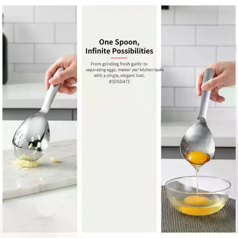 3-in-1 Potato Masher, Slotted Spoon & Egg Separator Kitchen Masher Tool QXL