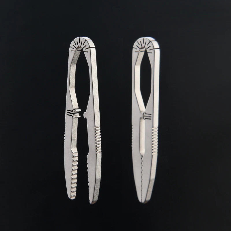 Mini Titanium Alloy Tweezers – EDC Pocket Precision Tool EDC Precision Tweezers QXL