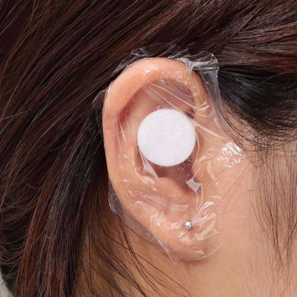 Waterproof Disposable Ear Covers for Swimming & Shower | 20-Pack Ear Protection Stickers QXL