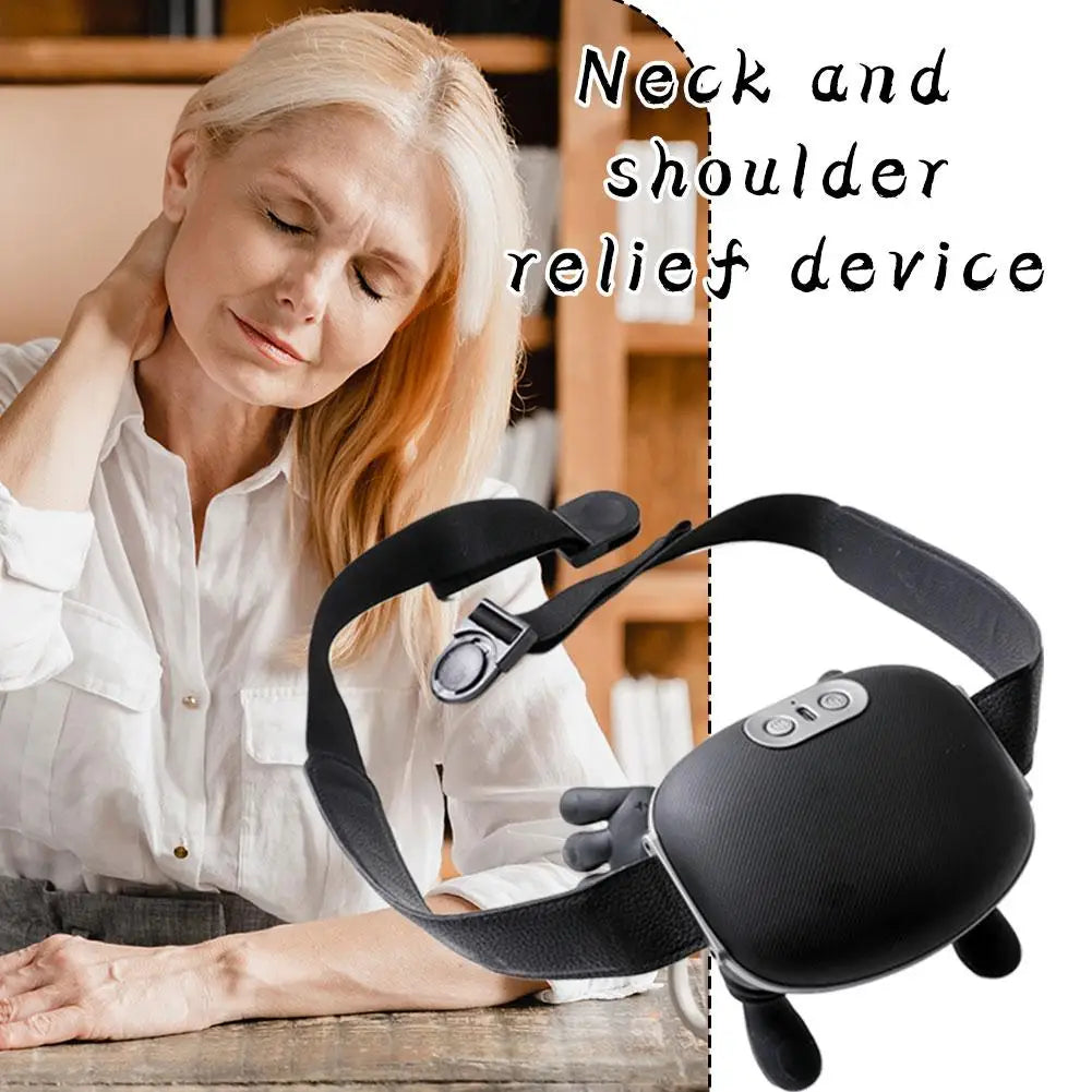 Portable Neck & Back Massager with Heat | 3-Mode Kneading Neck & Back Massager QXL