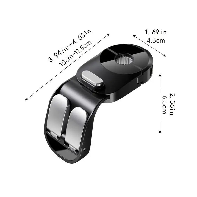 Heavy-Duty Car Seat Headrest Hooks | 25kg ABS Spring Clip Car Headrest Hook QXL
