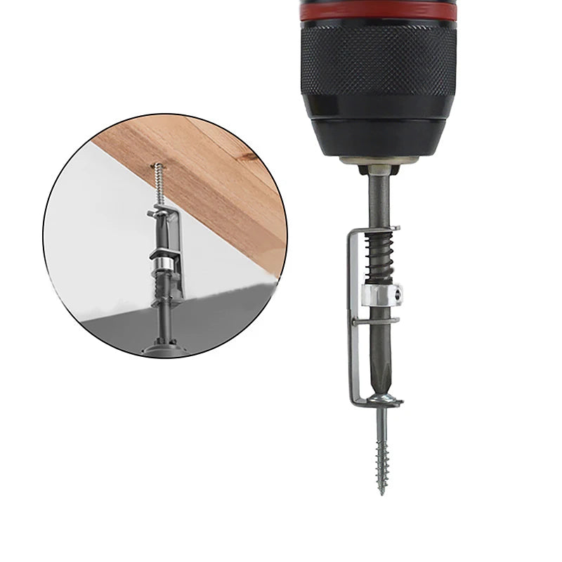 Spring-Loaded Screw Holder Bit | Anti-Drop Screwdriver Tool Screw Holder Bit QXL