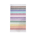 Rainbow Rhinestone Face Gems Sheet | DIY Makeup & Body Art Face & Body Gems QXL multicolor-900pcs