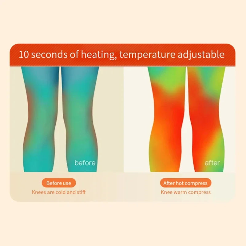 3-in-1 Electric Knee Massager | Infrared Heat & Vibration Electric Knee Massager QXL