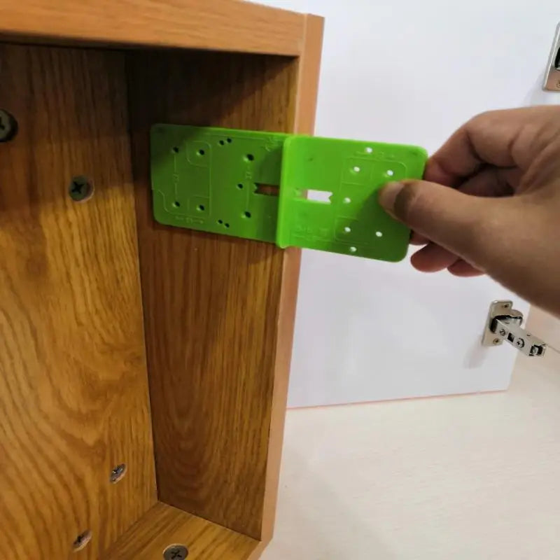 Hinge Hole Drilling Guide Jig | Cabinet Boring Template Drilling Guide Jig QXL