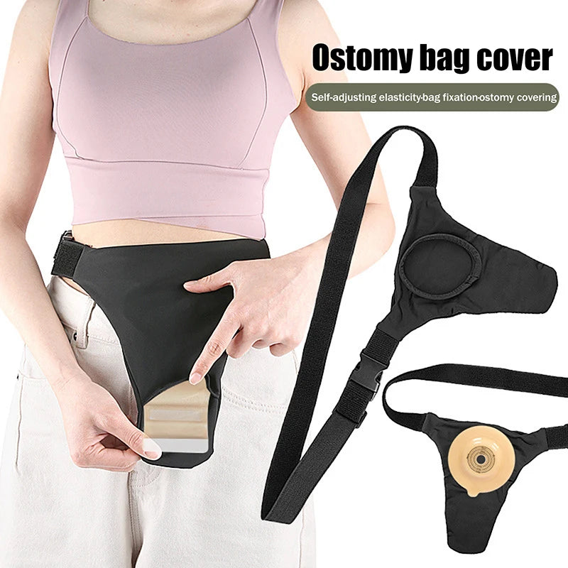 Washable Ostomy Bag Cover | Adjustable Stoma Waist Strap Ostomy Bag Cover QXL