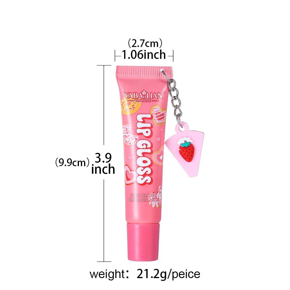 6-Color Crystal Jelly Lip Gloss | Moisturizing Glass Lips Jelly Lip Gloss QXL