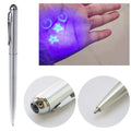 Invisible Ink Pen with UV Light – Secret Writing Ballpoint Invisible Ink Pen QXL Default Title