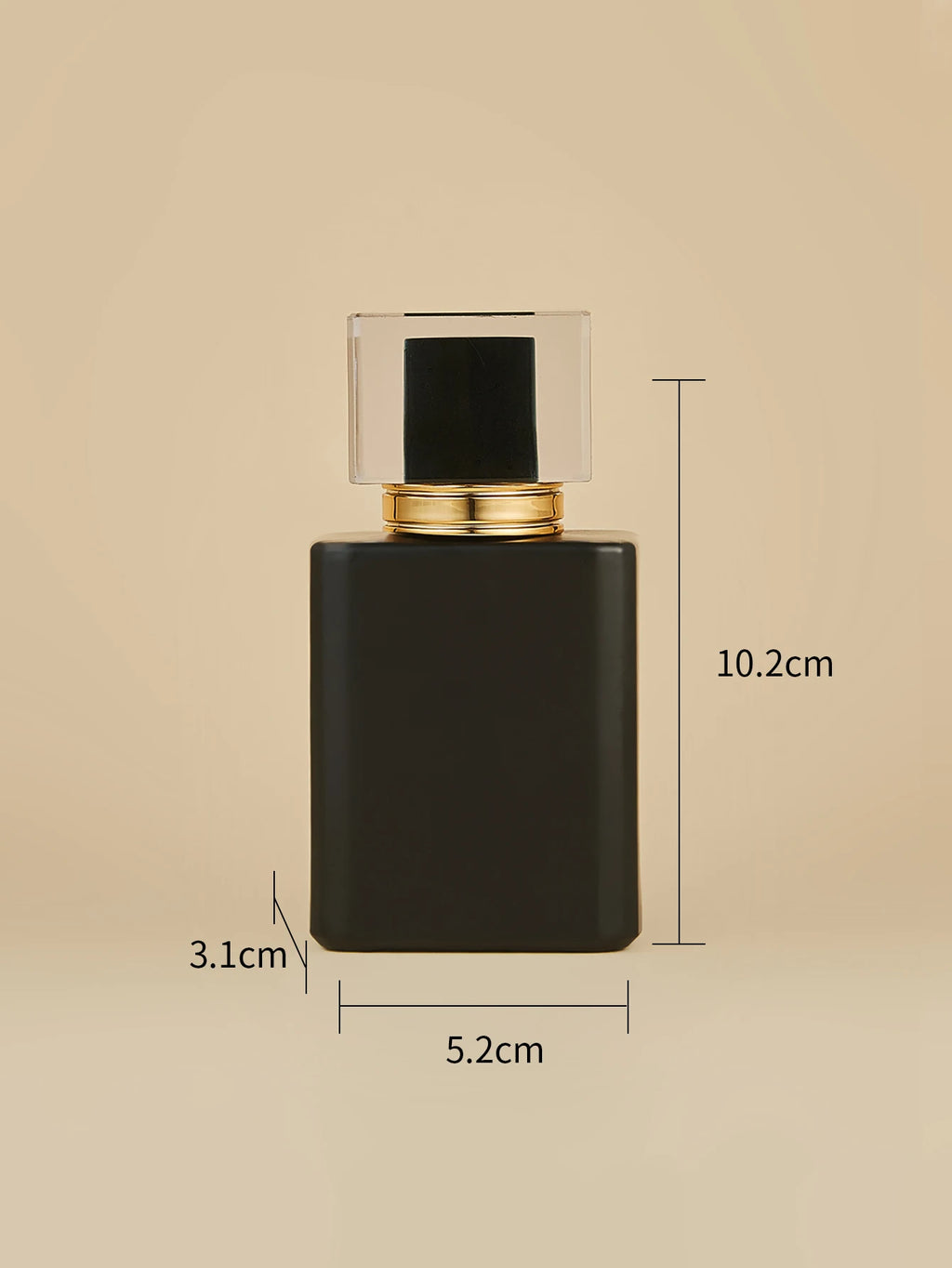 Frosted Glass Perfume Atomizer | Refillable Spray Bottle 30–50ml Perfume Atomizer QXL