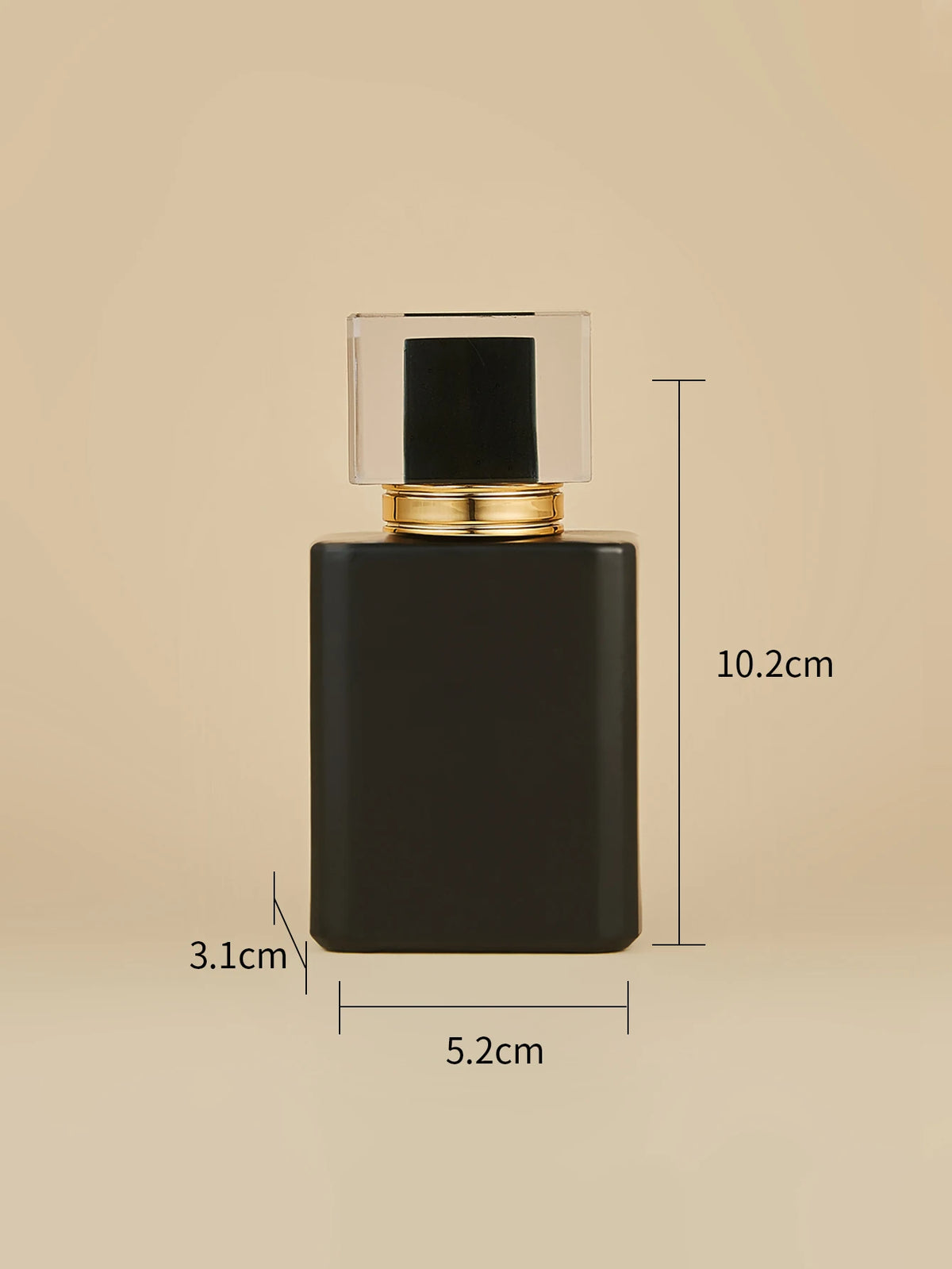 Frosted Glass Perfume Atomizer | Refillable Spray Bottle 30–50ml Perfume Atomizer QXL