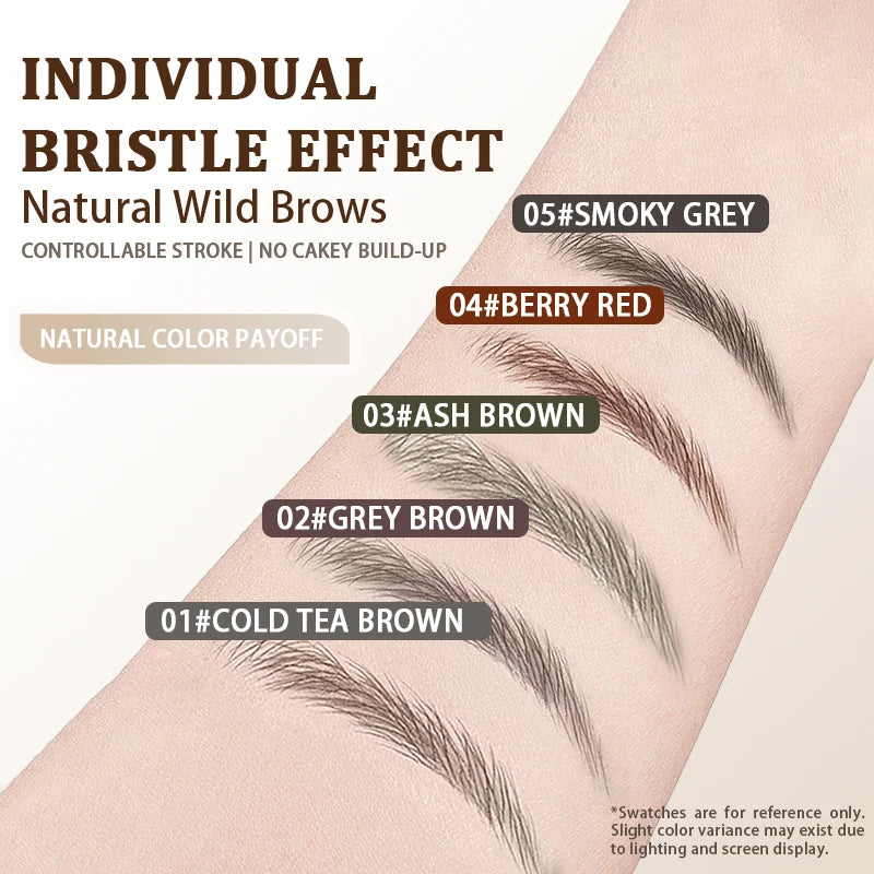 Ultra Thin Blade Eyebrow Pencil | Natural Multi-Shade Brow Pen Eyebrow Pencil QXL
