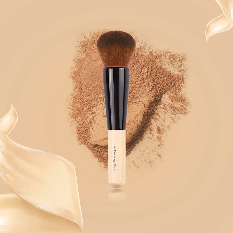 Flat Top Foundation Brush – Contour, Powder & Face Brush Makeup Brush QXL