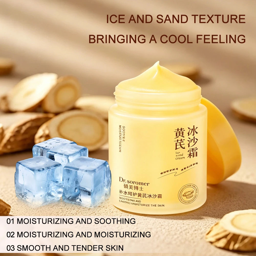 2-Pack Huangqi & Aloe Ice Sand Moisturizing Cream | After Sun Moisturizing Cream QXL