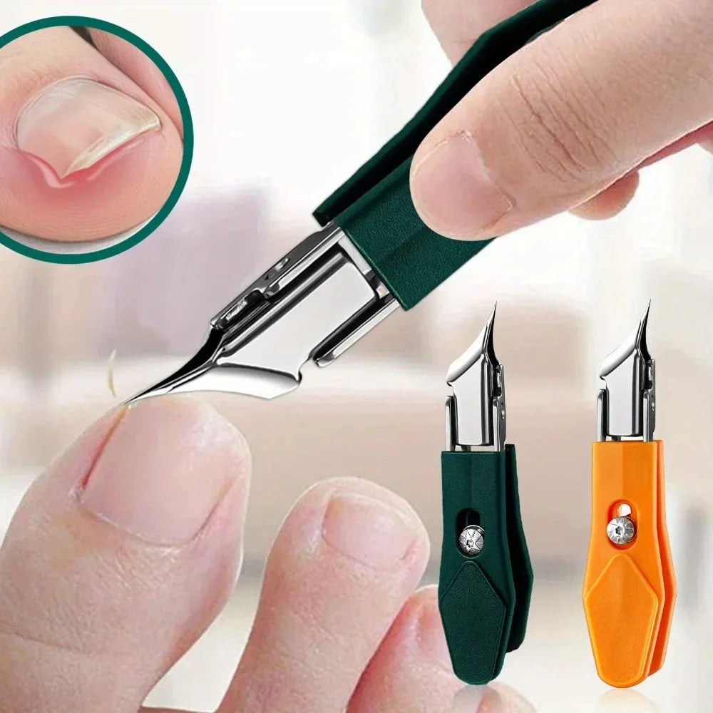 25° Slant Edge Nail Clipper | Stainless Steel Toenail Trimmer Nail Clipper QXL