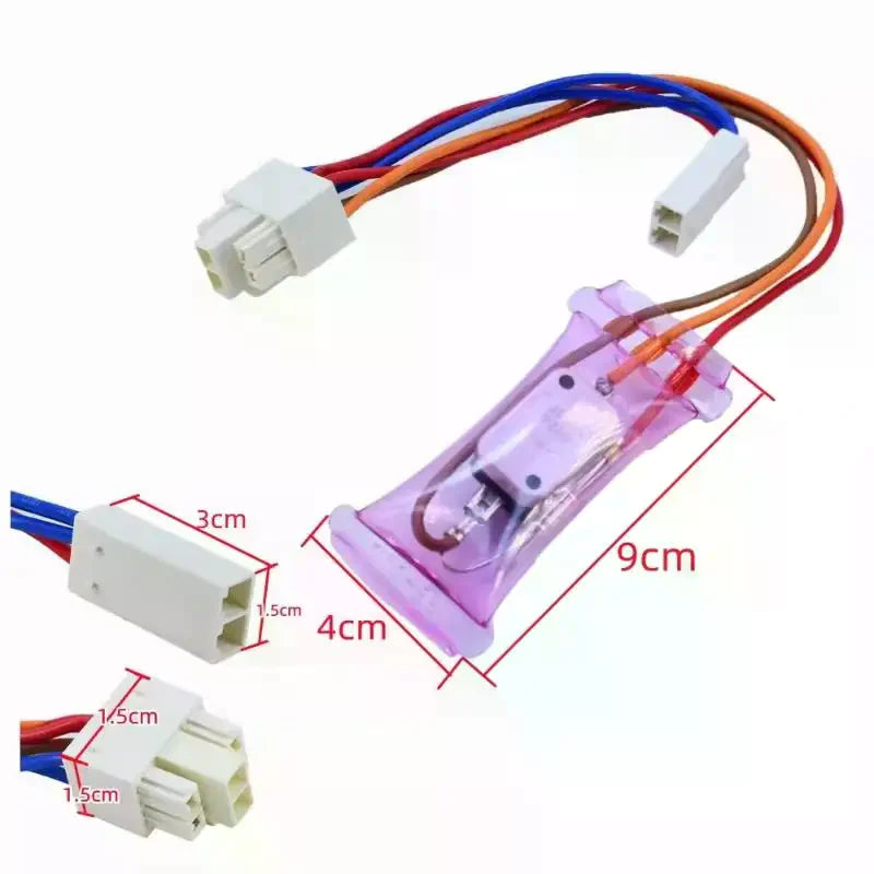 Bimetal Defrost Thermostat N12-5 AC250V 10A Refrigerator Part Defrost Thermostat QXL
