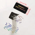 100-Pack Holographic Tamper-Proof Warranty Void Stickers Security Seal Stickers QXL 100Pcs