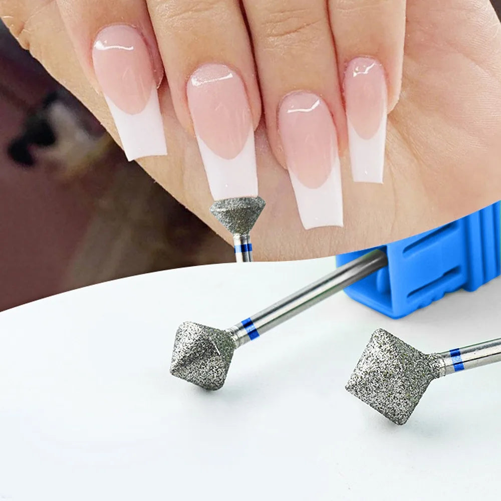 Diamond Tungsten Carbide Nail Drill Bit 3/32" Cuticle Burr Nail Drill Bit QXL