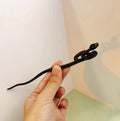 Gothic Snake Hair Stick | Chinese Vintage Metal Hairpin Gothic Hair Stick QXL black