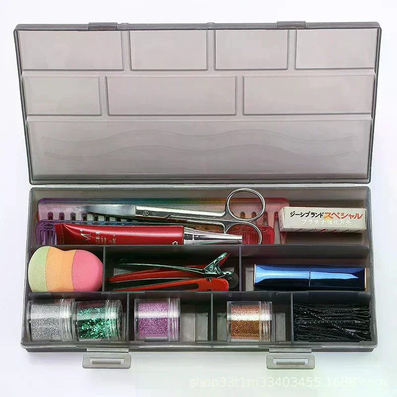 Multigrid Hair Clips & Comb Organizer Storage Box | Barber Tools Hair Tool Organizer QXL