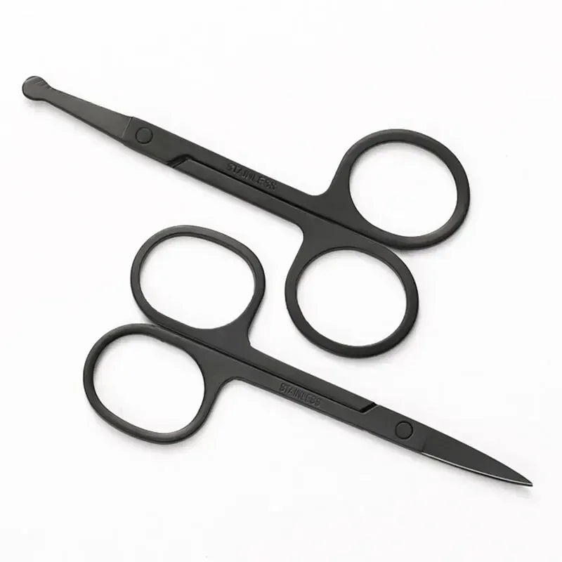 Stainless Steel Nose, Ear & Eyebrow Trimming Scissors Grooming Scissors QXL