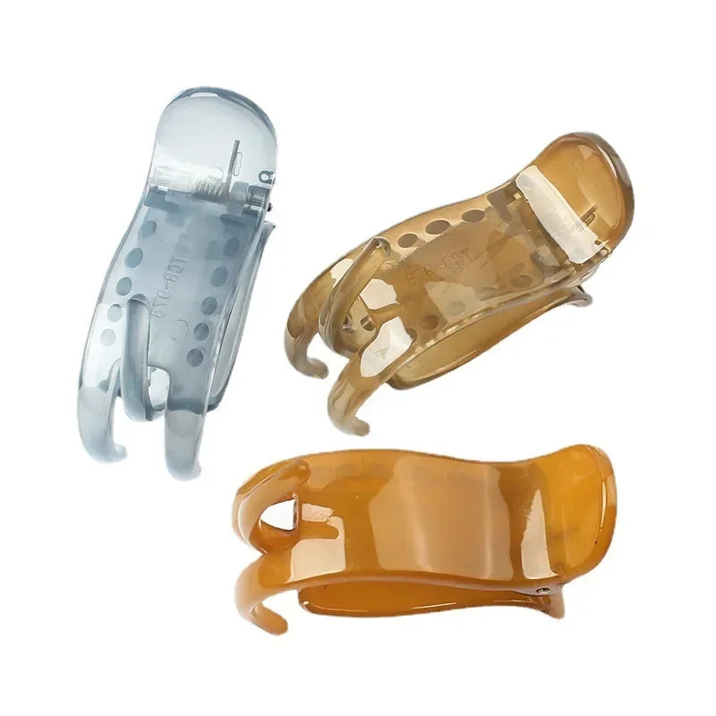 Acetate Small Hair Claw Clip | High Ponytail Holder Women Hair Claw Clip QXL