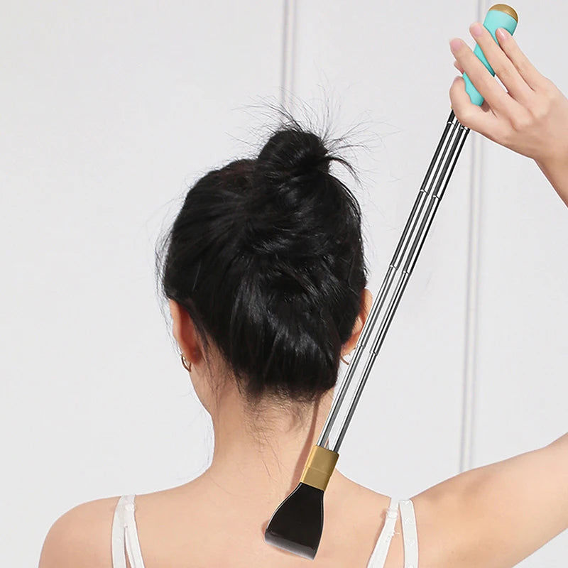 Retractable Telescopic Back Scratcher | Stainless Steel Double Pole Back Scratcher Tool QXL