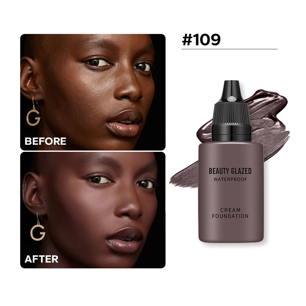 Beauty Glazed 24H HD Matte Liquid Foundation – Full Cover Liquid Foundation QXL 109